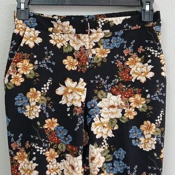 NWOT Jules & Leopold Womans Sz Sm/P FLORAL DRESS PANTS - Picture 2 of 6